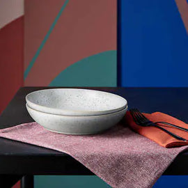 Denby Studio Blue Chalk, Pasta Bowls, 4-pieces