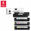 Moustache Remanufactured HP 131A Black (CF210) and Colour (CF211, CF212, CF213) Toner Cartridge 5-pack