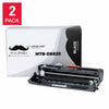 Moustache Compatible Brother DR820 Black Drum 2-pack (DR-820)