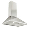 Ancona AN-1196 WPR630 30" 600 CFM Ducted Wall Mount Range Hood in Stainless Steel