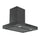 Ancona AN-1575 30" 550 CFM Convertible Wall Mount Range Hood in Black Stainless Steel