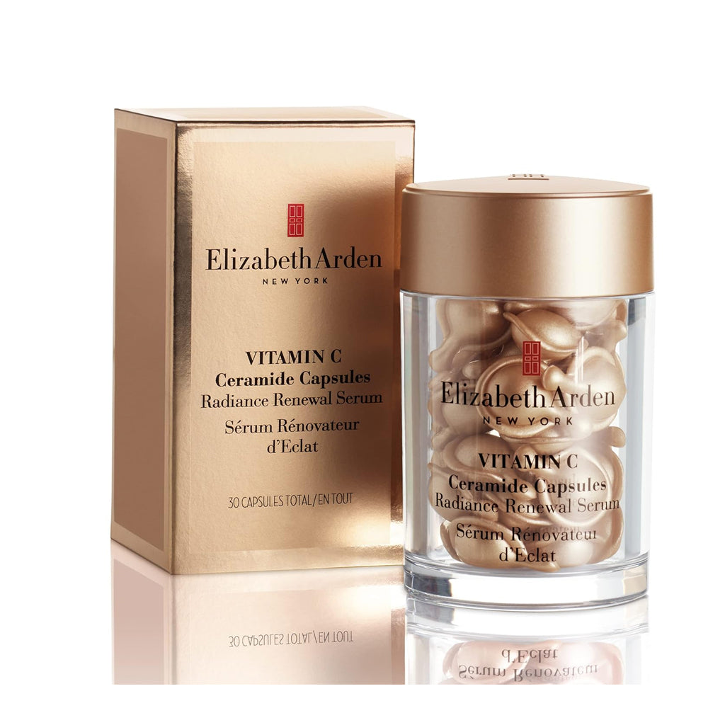 Elizabeth Arden Vitamin C Ceramide 90 Capsules Radiance Renewal Serum 42ml