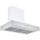 Ancona Pro 36” 600 CFM Wall Mount Pyramid Range Hood in White and Stainless Steel AN-1581