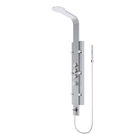 Vigo Mateo Shower Panel System With Round Rain Shower Head