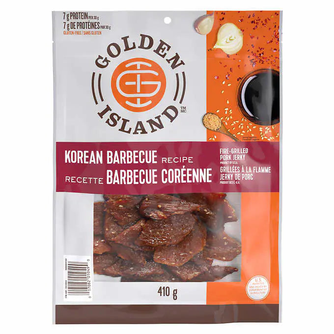 Golden Island Korean Barbecue Pork Jerky, 410 g