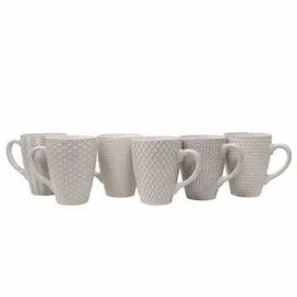 Gourmet Basics Stoneware Mugs 6-pack