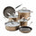 Anolon Ascend Hard Anodized Non-Stick Cookware Set, 10-piece