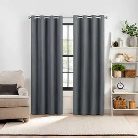 Eclipse DuoTech Collection Blackout Curtain Panel, 2 panel