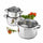 Henckels Aragon Stainless Steel Cookware Set, 6-piece