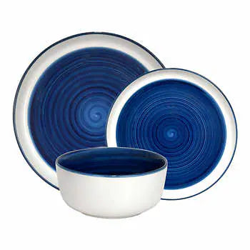Blue Swirl vSet, 12-piece