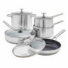 Blue Diamond Triple Steel Non-Stick Cookware Set, 10-piece