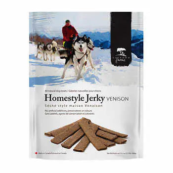 Caledon Farms Homestyle Venison Jerky Dog Treats 1 kg (2.2 lb.)