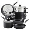 Anolon SmartStack Hard Anodized Cookware Set, 10-piece