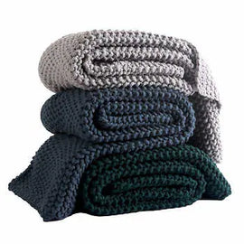 House & Home by Lynda Reeves - Chunky Knit Throw