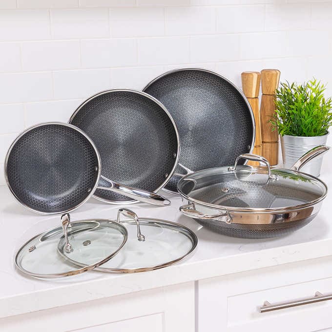 Hexclad 7-piece Cookware Set