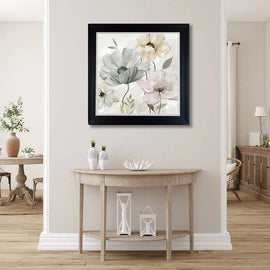 Garden Grays Framed Print By Carol Robinson