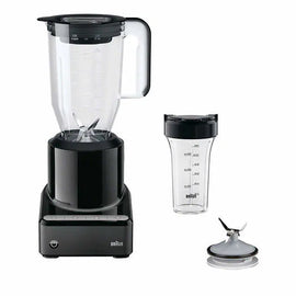 Braun PureMix Power Blender with Plastic Jug & Smoothie2Go Blending Cup