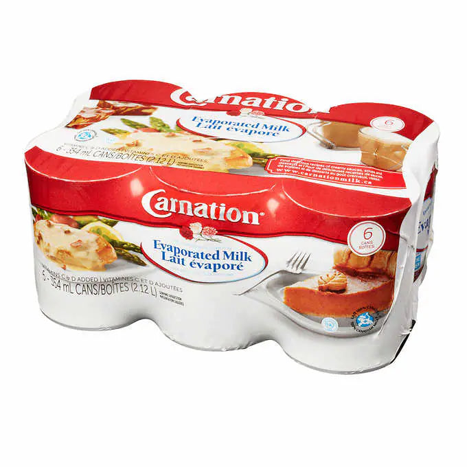 Carnation Evaporated Milk, 6 × 354 mL