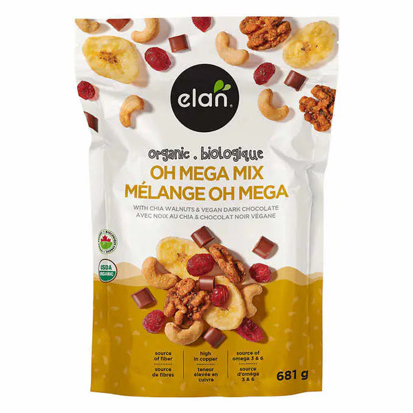 Elan Organic Oh Mega Mix, Snack, 681 g