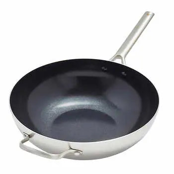 Blue Diamond Triple Steel Wok, 32 cm