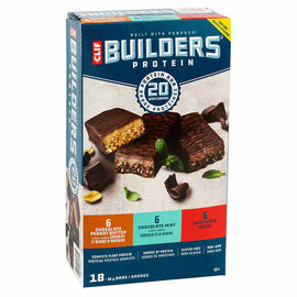 Clif Bar Builders Protein, 18-count