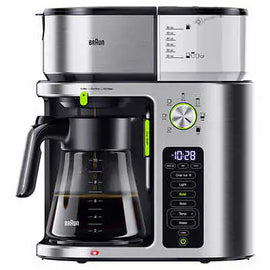 Braun 10-cup Multiserve Coffee Maker + Hot Water