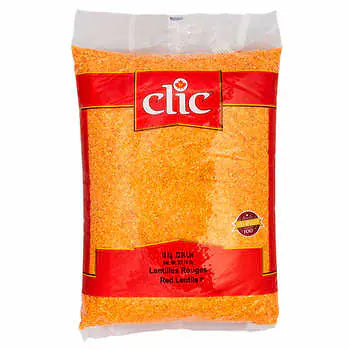 Clic Red Lentils, 10 kg