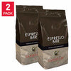 Gran Caffè Garibaldi Espresso Bar Whole Coffee Beans, 2 x 1 Kg