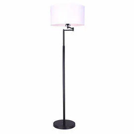 Berlin Matte Black Floor Lamp