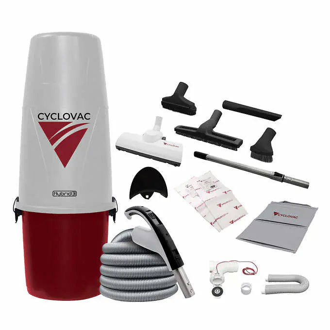 Cyclovac Nitro Max – Central Vacuum with Turbo Air Powerhead