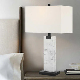 Bellevue Table Lamp with Linen Shade