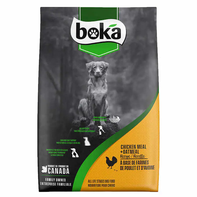 Boka Chicken Recipe Dog Food, 11.36 kg (25 lb)