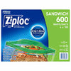 Ziploc Brand Sandwich Bags, 150-count, 4-pack