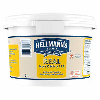 Hellmann’s Real Mayonnaise, 4 L