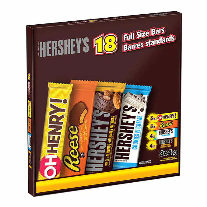 Hershey's Assorted Candy, 864 g