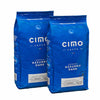 Caffe Cimo Azzurro Dark Espresso Whole Coffee Beans, 2 x 2 kg