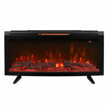 ClassicFlame 106.7 cm (42 in.) Wall Mounted Electric Fireplace