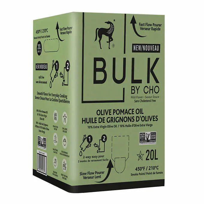 Bulk by CHO Tunisian Olive Pomace and Extra Virgin Olive Oil, 20 L