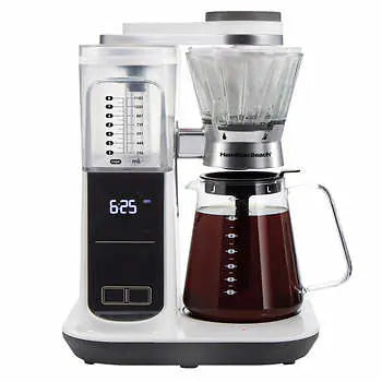 Hamilton Beach Convenient Craft Automatic or Manual Pour-Over Coffee Maker