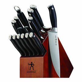 Henckels Forged Silvercap Elite Knife Block Set, 15-piece