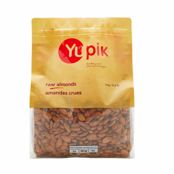 Yupik Raw Almonds, 3 kg