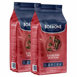 Caffè Borbone Espresso Intenso Whole Coffee Beans, 2 × 1 kg