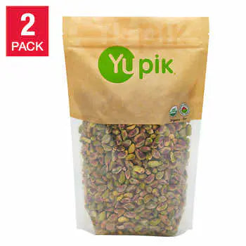 Yupik Organic Pistachio Kernels, 2 × 1 kg