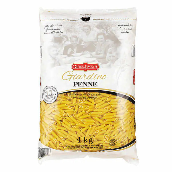 Griss Pasta Giardino Penne, 4 kg