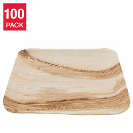 Ecodinnerware 10 in. Palm Leaf Plates, 100-pack