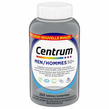 Centrum Complete Multivitamin and Mineral Supplement for Women, 250 Tablets