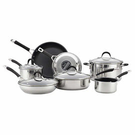 Circulon Momentum Stainless Steel Cookware Set, 11-piece