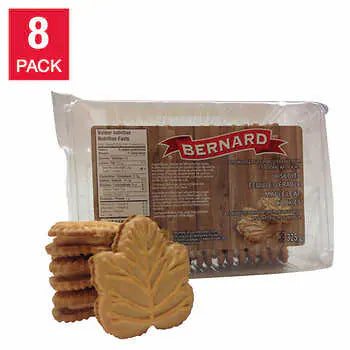 Bernard Maple Leaf Cookies, 8 x 325 g