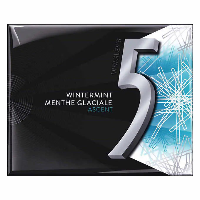 5 - Wintermint Gum, 10 × 15 pieces