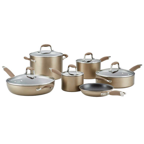 Anolon Advanced Home Non-Stick Cookware Set, 11-piece